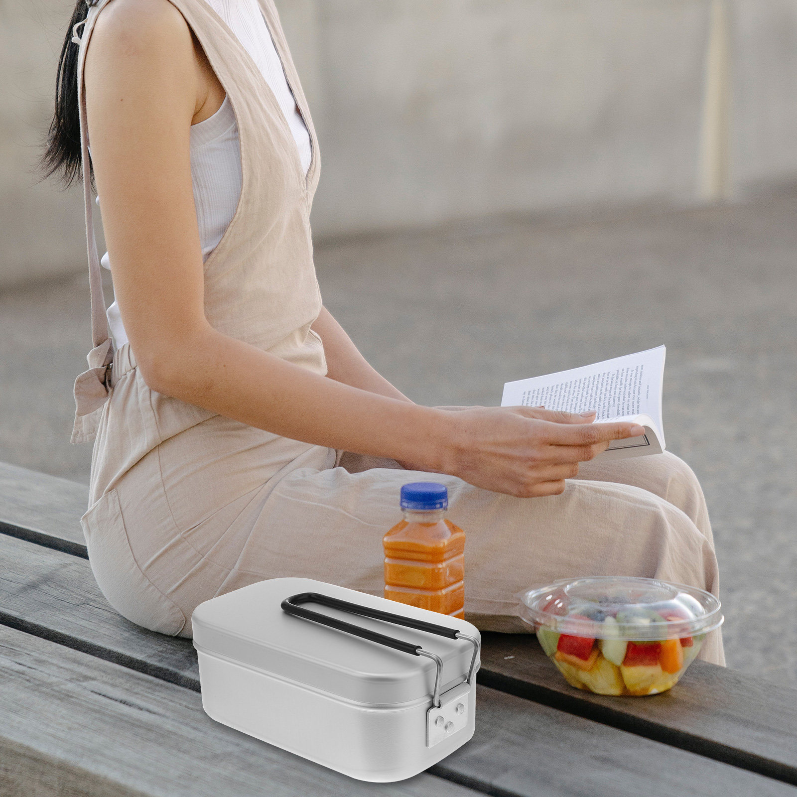 Lightweight Aluminum Tin Lunch - огляд і ціна Food Storage Aluminum Containers
