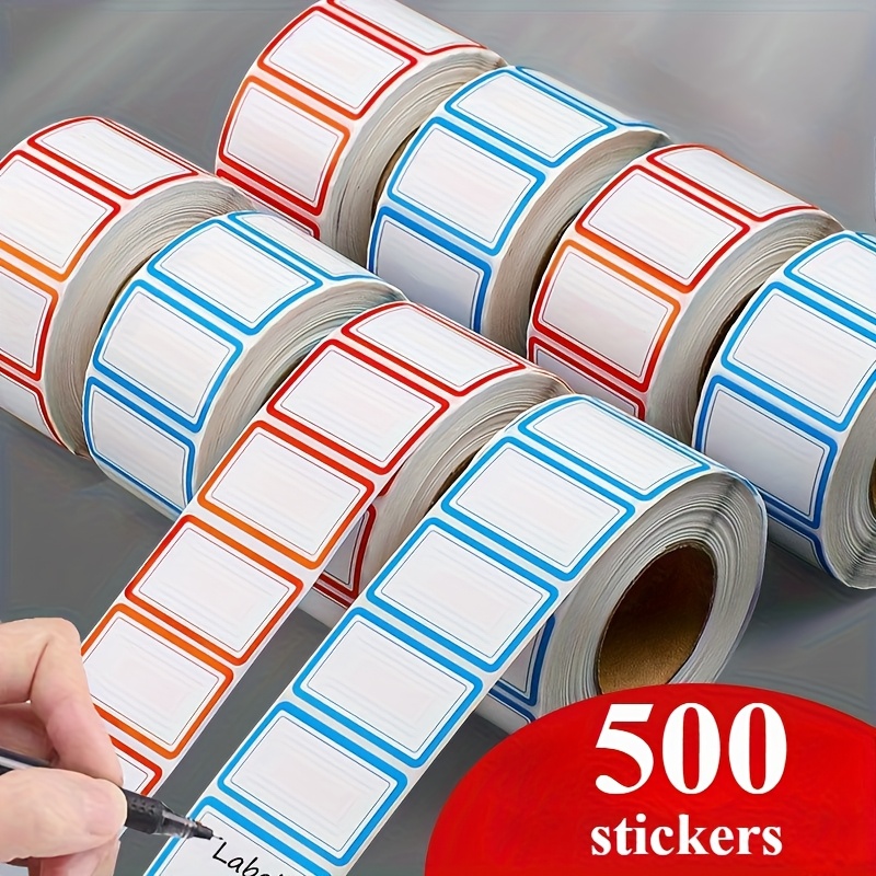 500pcs Colorful Seasoning Bott - огляд і ціна Food Storage Jar Labels