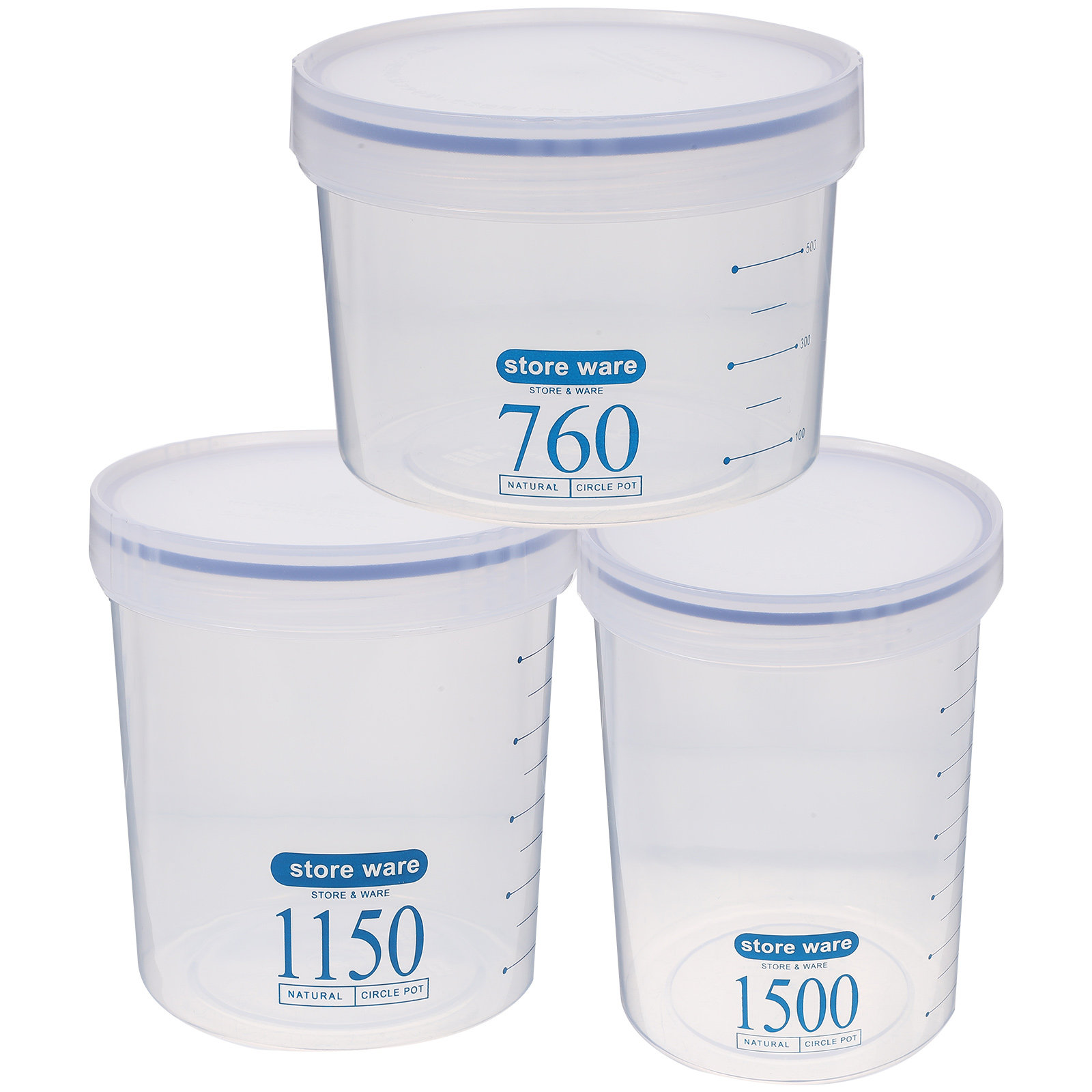 3Pcs Airtight Food Storage Jar - огляд і ціна Food Storage Airtight