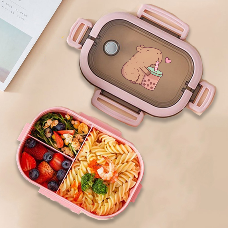 Capybara Bento Lunch Box Anime - огляд і ціна Food Storage Is