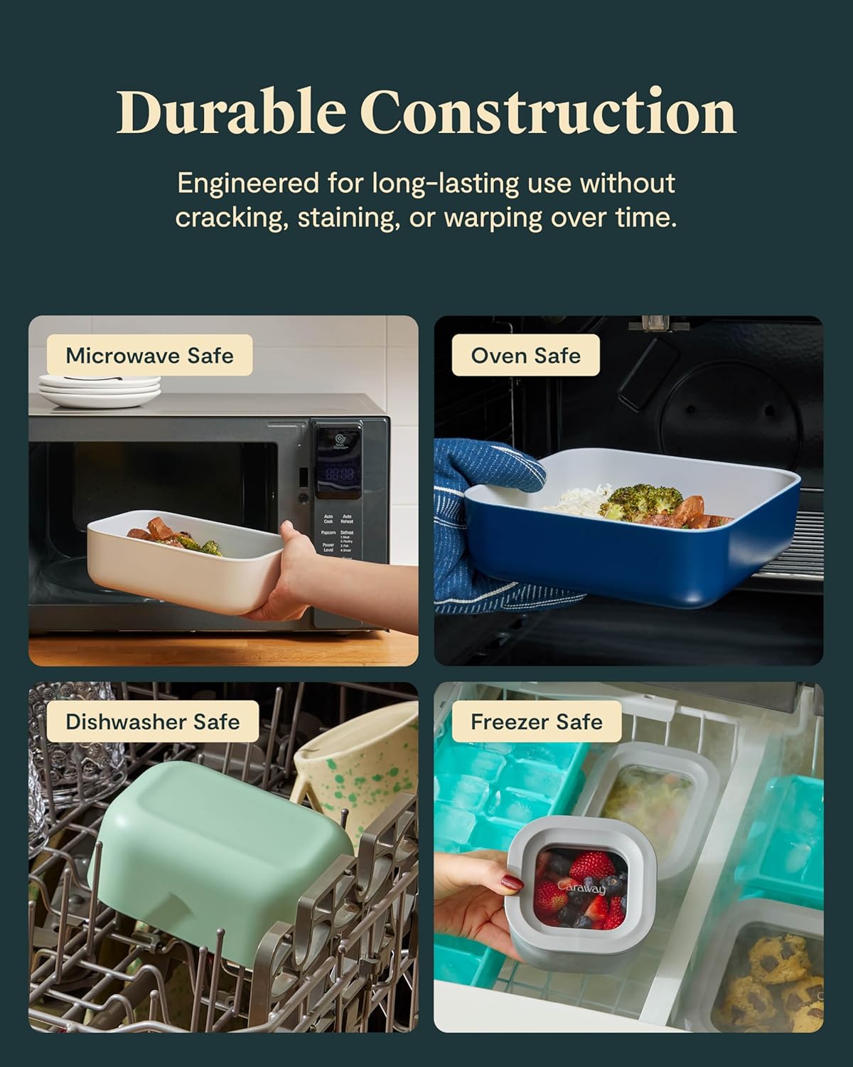 Glass Food Storage Container 4 - огляд і ціна Food Storage Oven Safe
