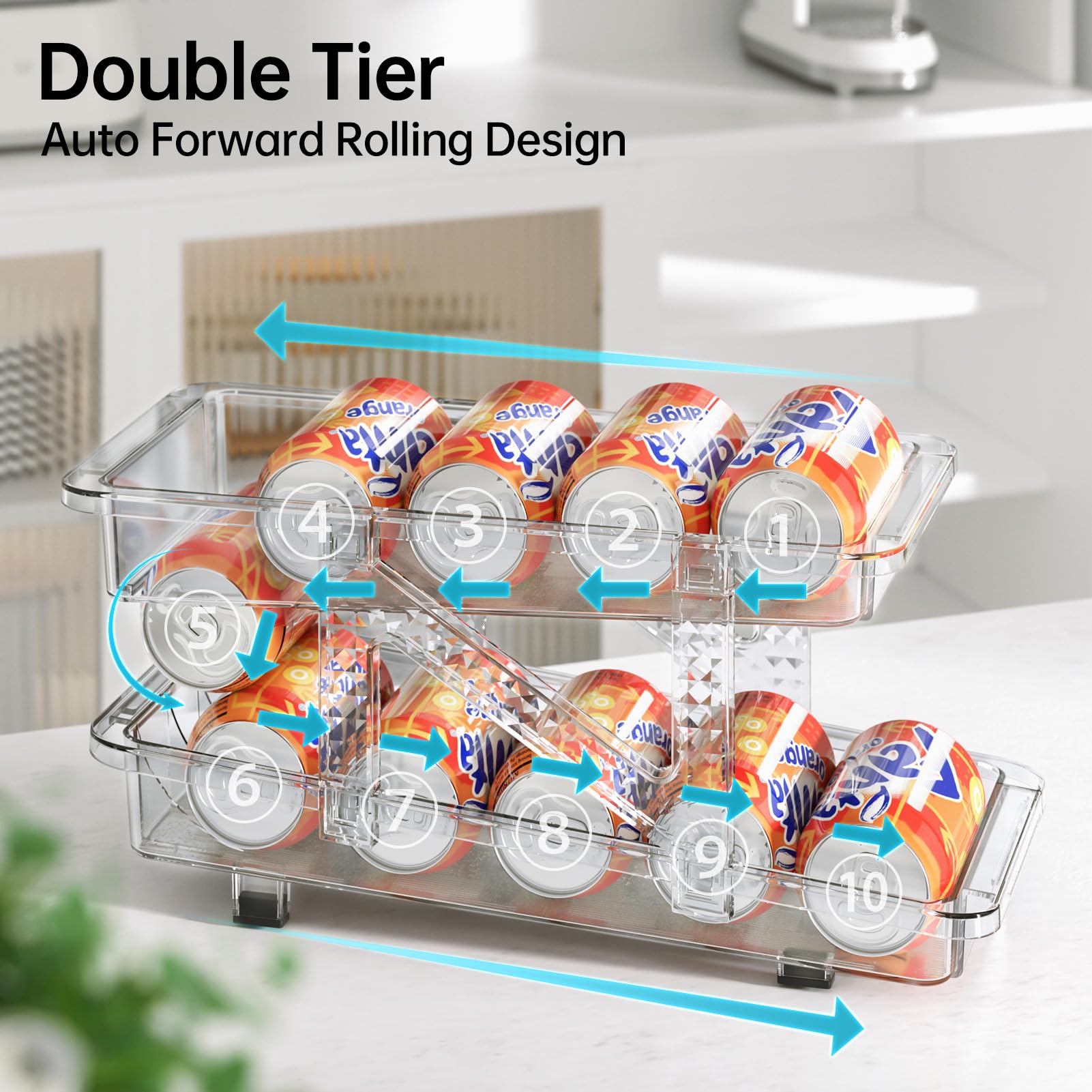 Soda Can Dispenser for Refrige - огляд і ціна Food Storage Dispenser