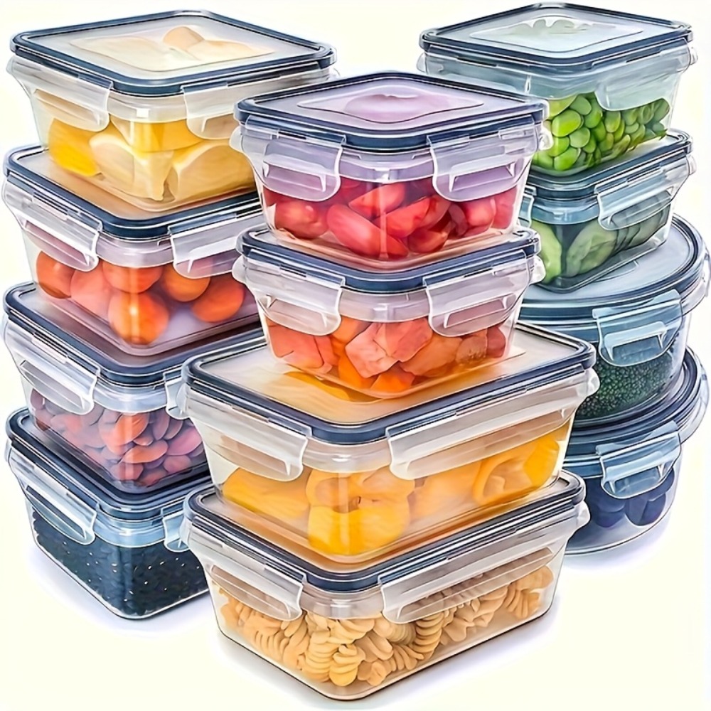 8-PC BPA-Free Airtight Food Co - огляд і ціна Food Storage Freezer Containers