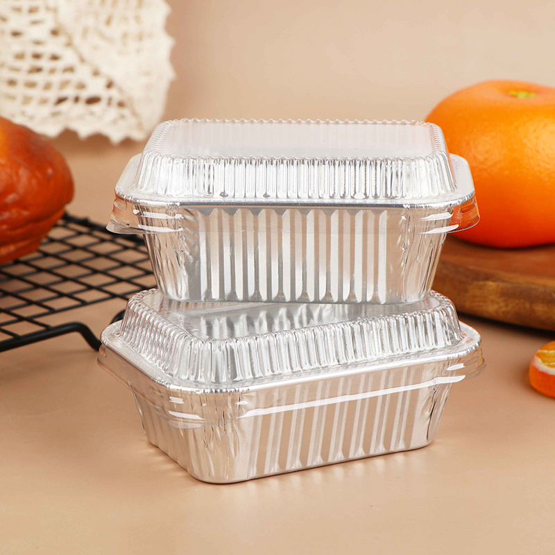 10Pcs Disposable Rectangular A - огляд і ціна Food Storage Aluminum Containers