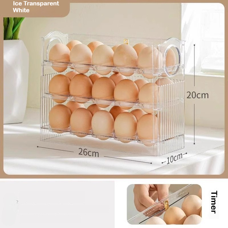 Automatic Rebound Egg Storage  - огляд і ціна Food Storage With Dividers