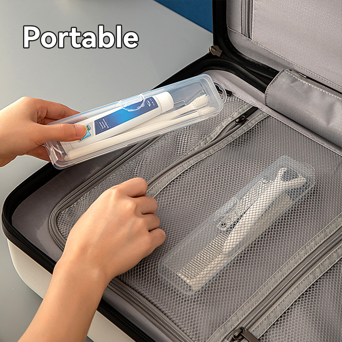 WORTHBUY Toothbrush Box Transp - огляд і ціна Food Storage With Dividers
