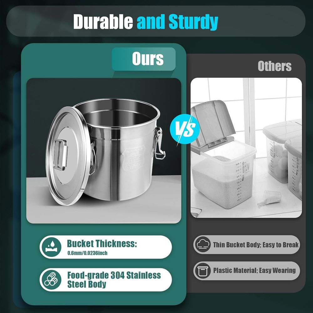 Stainless Steel Food Storage J - огляд і ціна Food Storage Stainless Steel