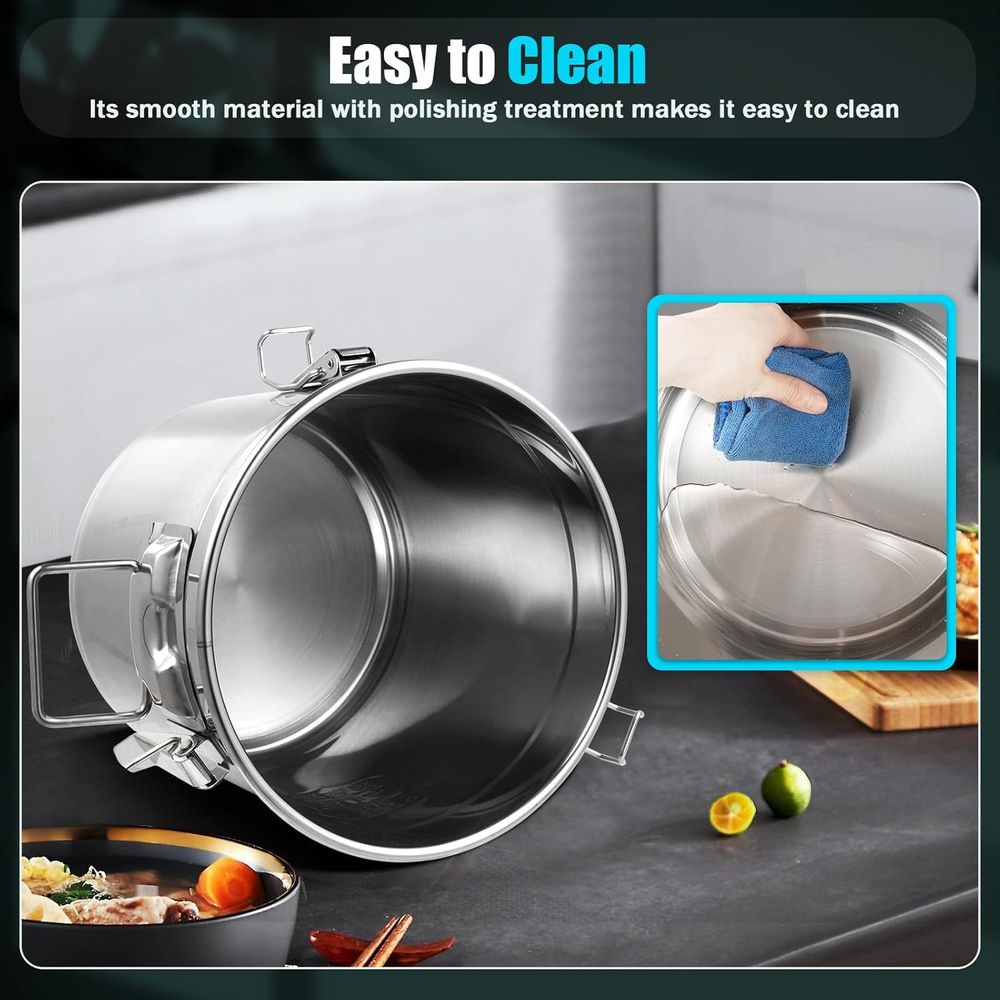 Stainless Steel Food Storage J - огляд і ціна Food Storage Stainless Steel