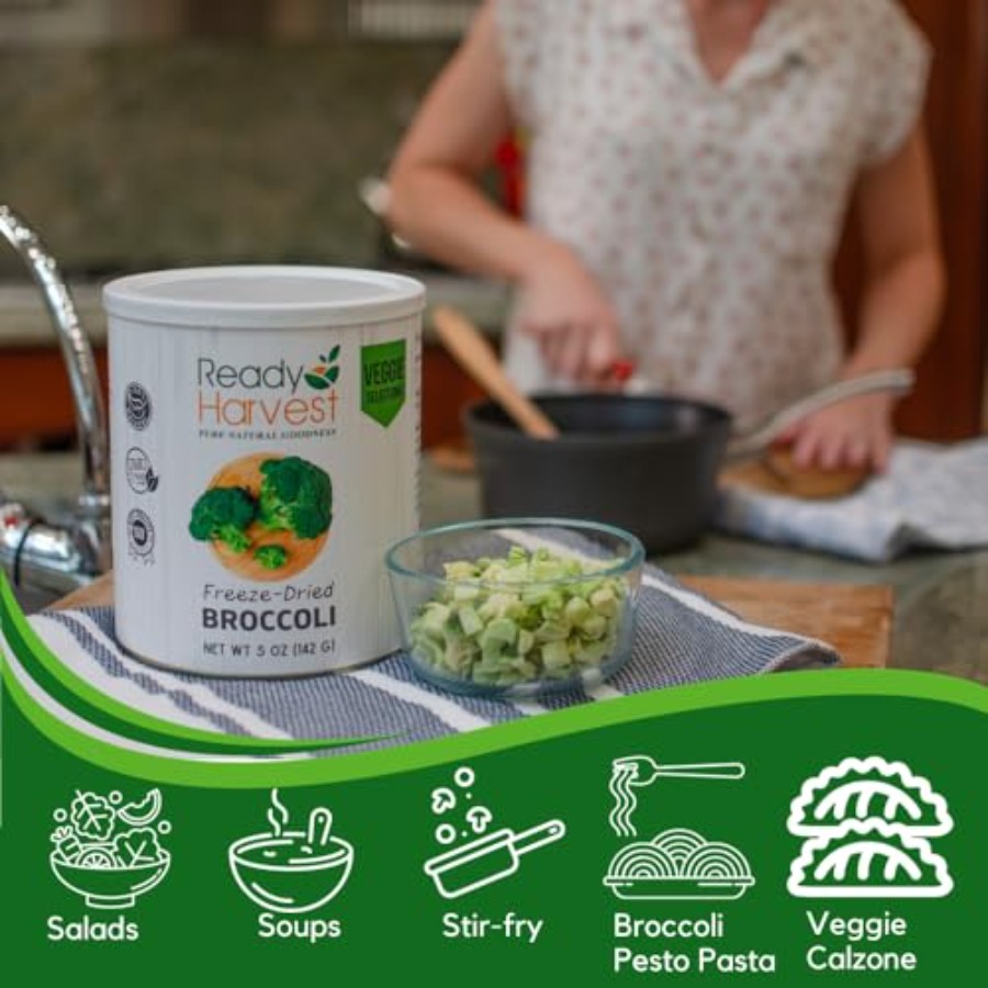 Freeze Dried Food - Broccoli F - огляд і ціна Food Storage For Long Term