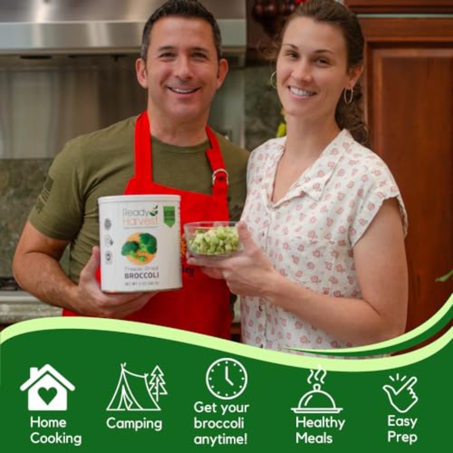 Freeze Dried Food - Broccoli F - огляд і ціна Food Storage For Long Term