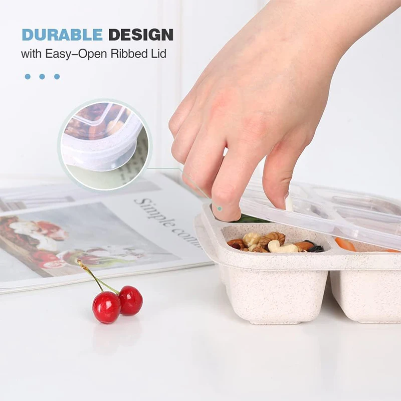 4 Grids Food Storage Box Porta - огляд і ціна Food Storage Freezer Containers