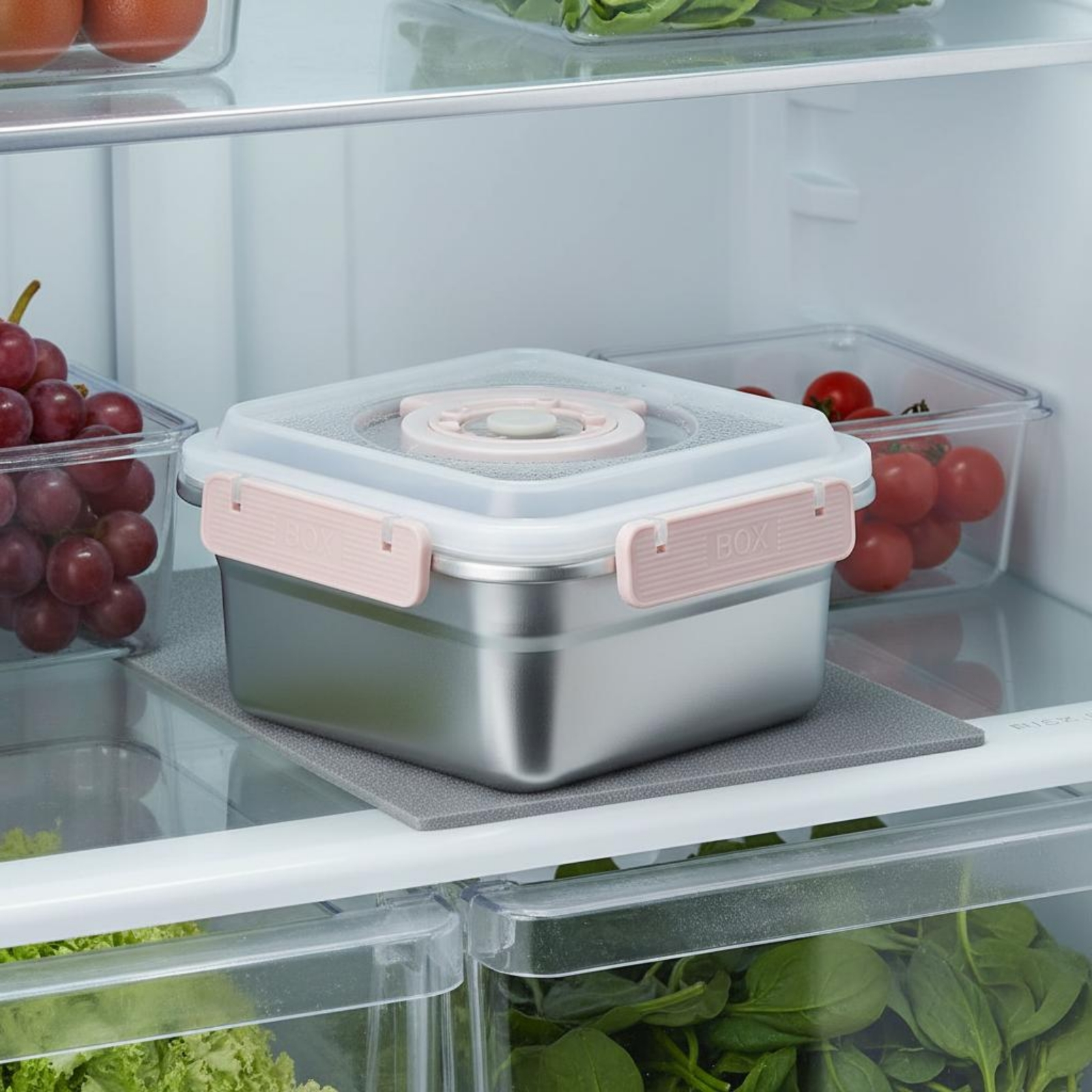 3 Pieces Stainless Steel Food  - огляд і ціна Food Storage Freezer Containers