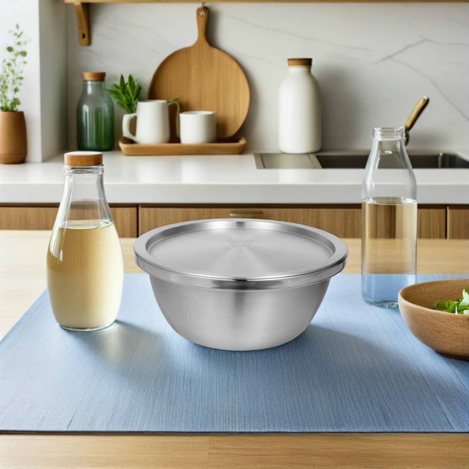 1Set Stainless Steel Mixing Bo - огляд і ціна Food Storage Stainless Steel