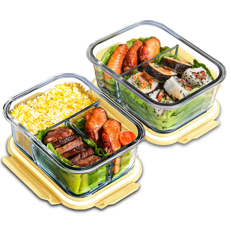 Glass Fresh-Keeping Box high B - огляд і ціна Food Storage Oven Safe