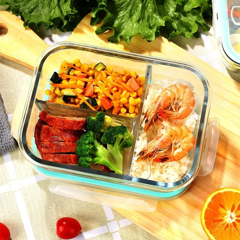 Glass Fresh-Keeping Box high B - огляд і ціна Food Storage Oven Safe