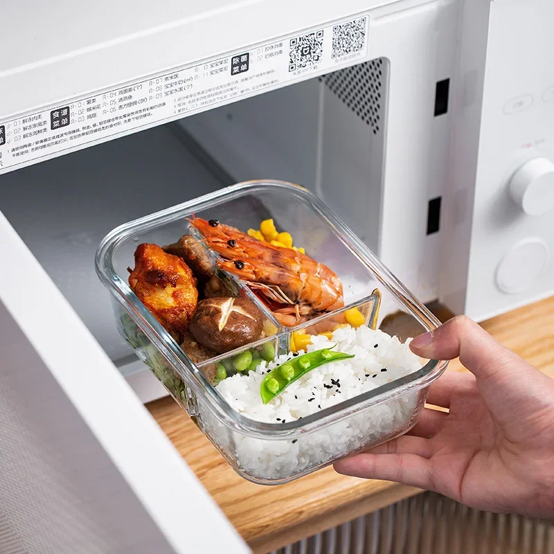 Glass Fresh-Keeping Box high B - огляд і ціна Food Storage Oven Safe