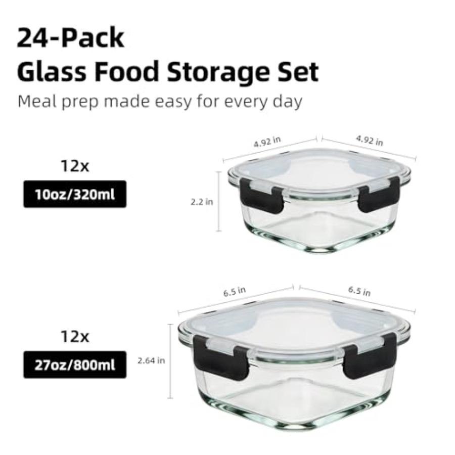 Food storage: glass, clear, ai - огляд і ціна Food Storage Oven Safe