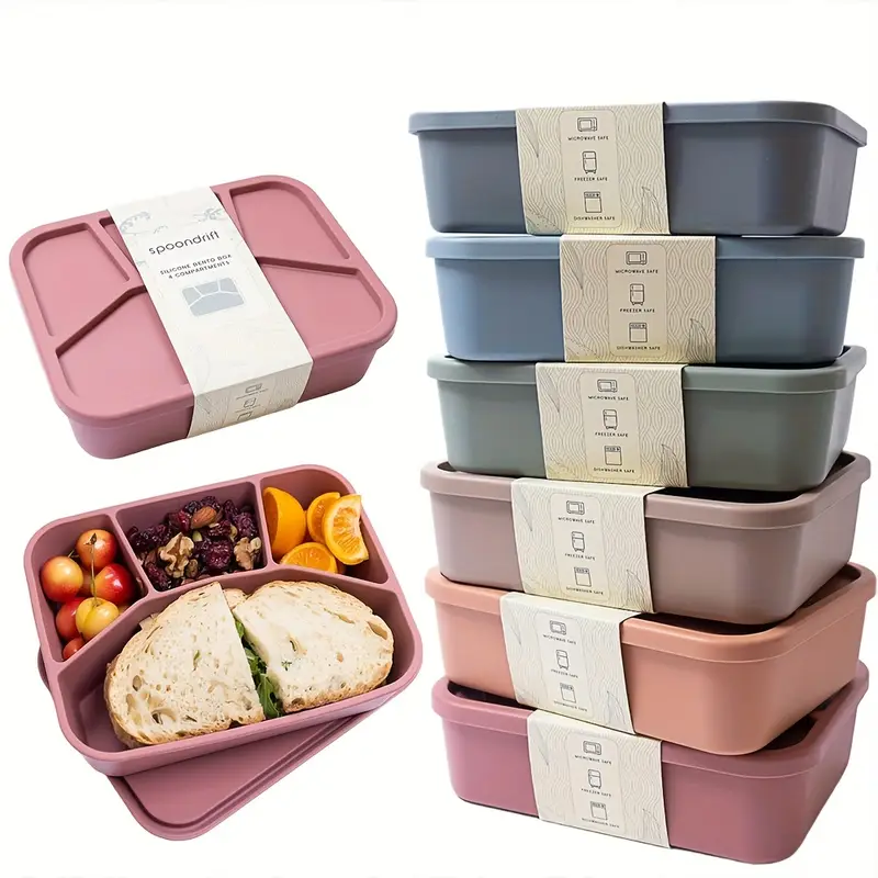 Food-grade eco-friendly leak-p - огляд і ціна Food Storage With Compartments