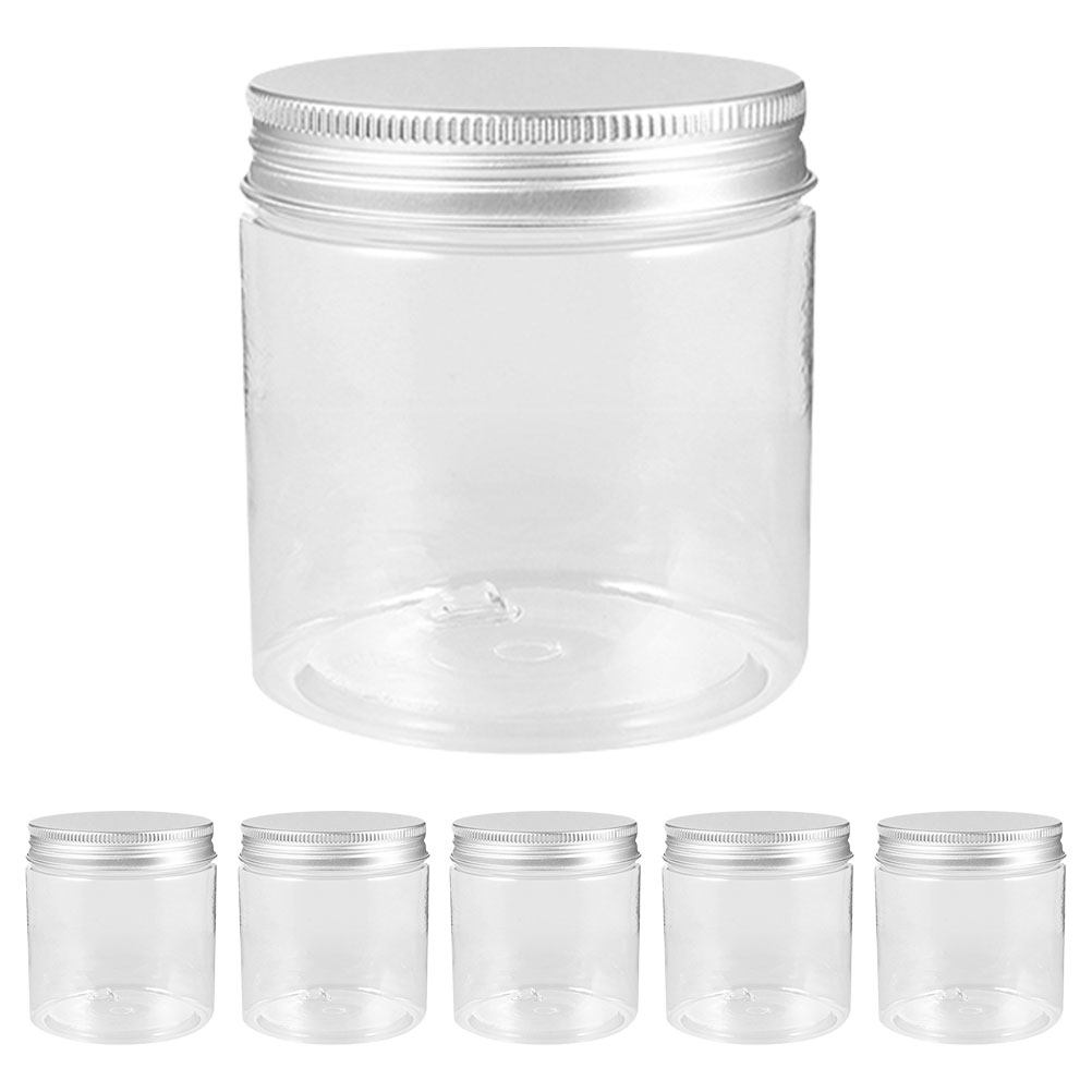 6Pcs 250Ml Mini Plastic Jars F - огляд і ціна Food Storage Aluminum Containers