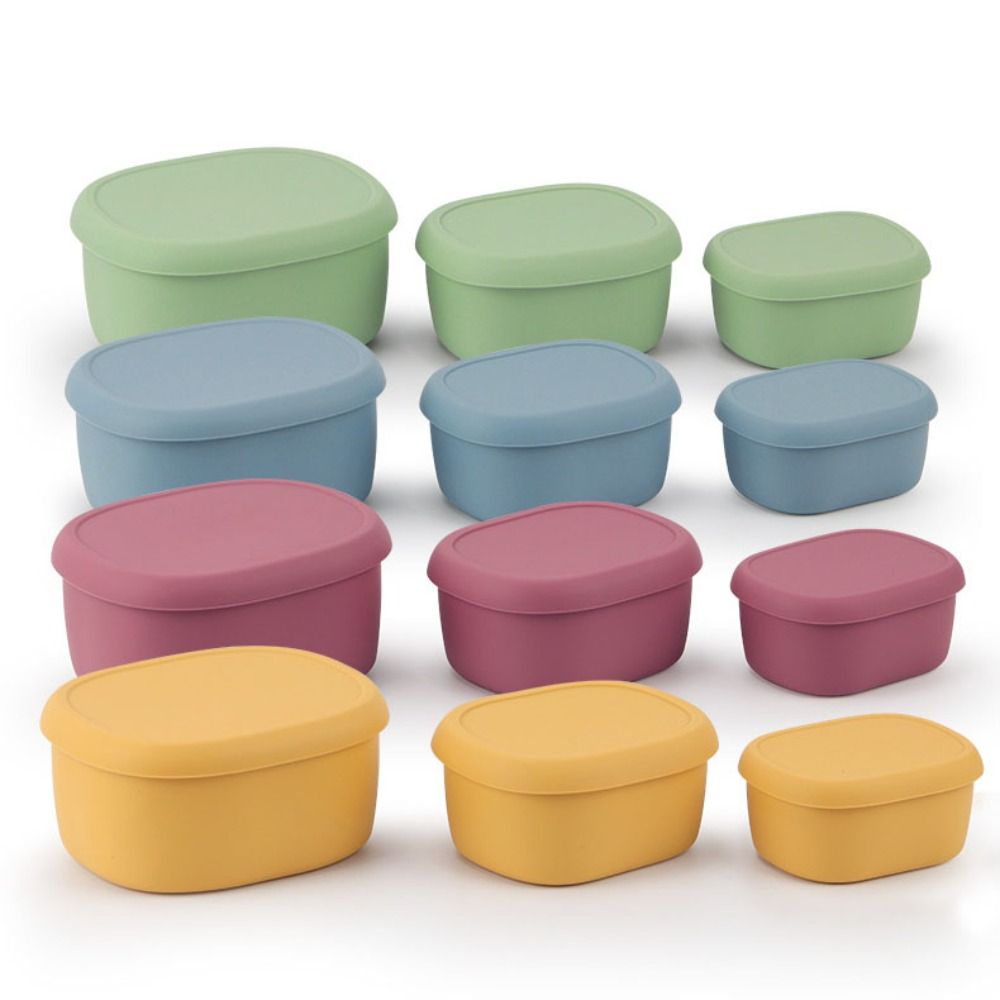 Reusable With Lid Silicone Lun - огляд і ціна Food Storage Oven Safe