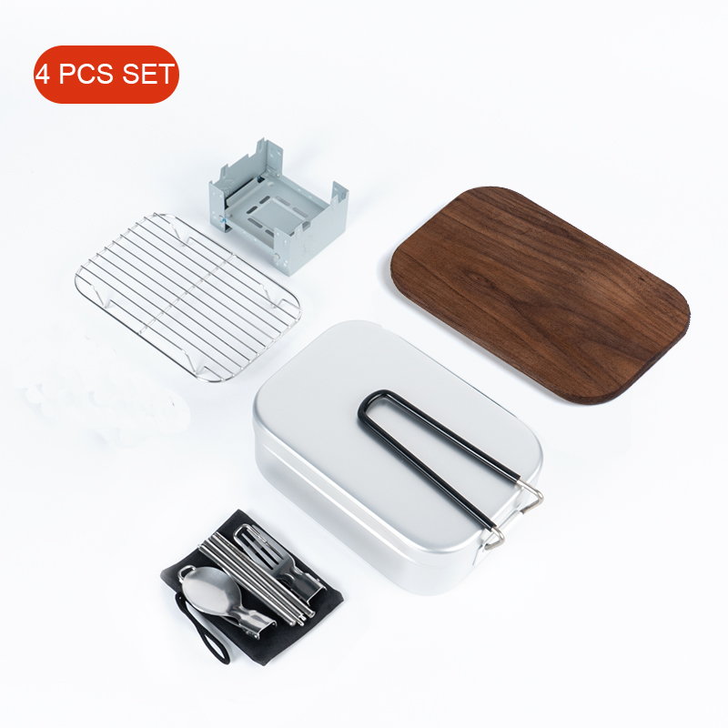 Aluminum Alloy Lunch Box, Stai - огляд і ціна Food Storage Aluminum Containers