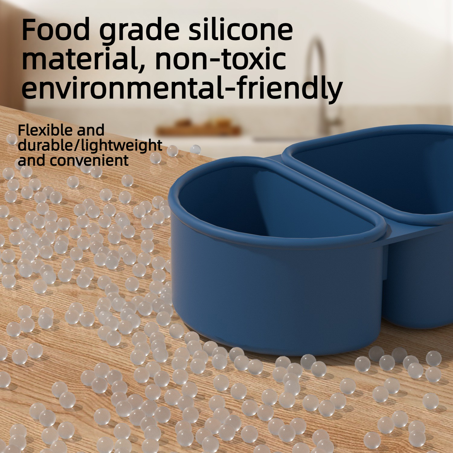 Silicone lunch box microwave h - огляд і ціна Food Storage With Compartments