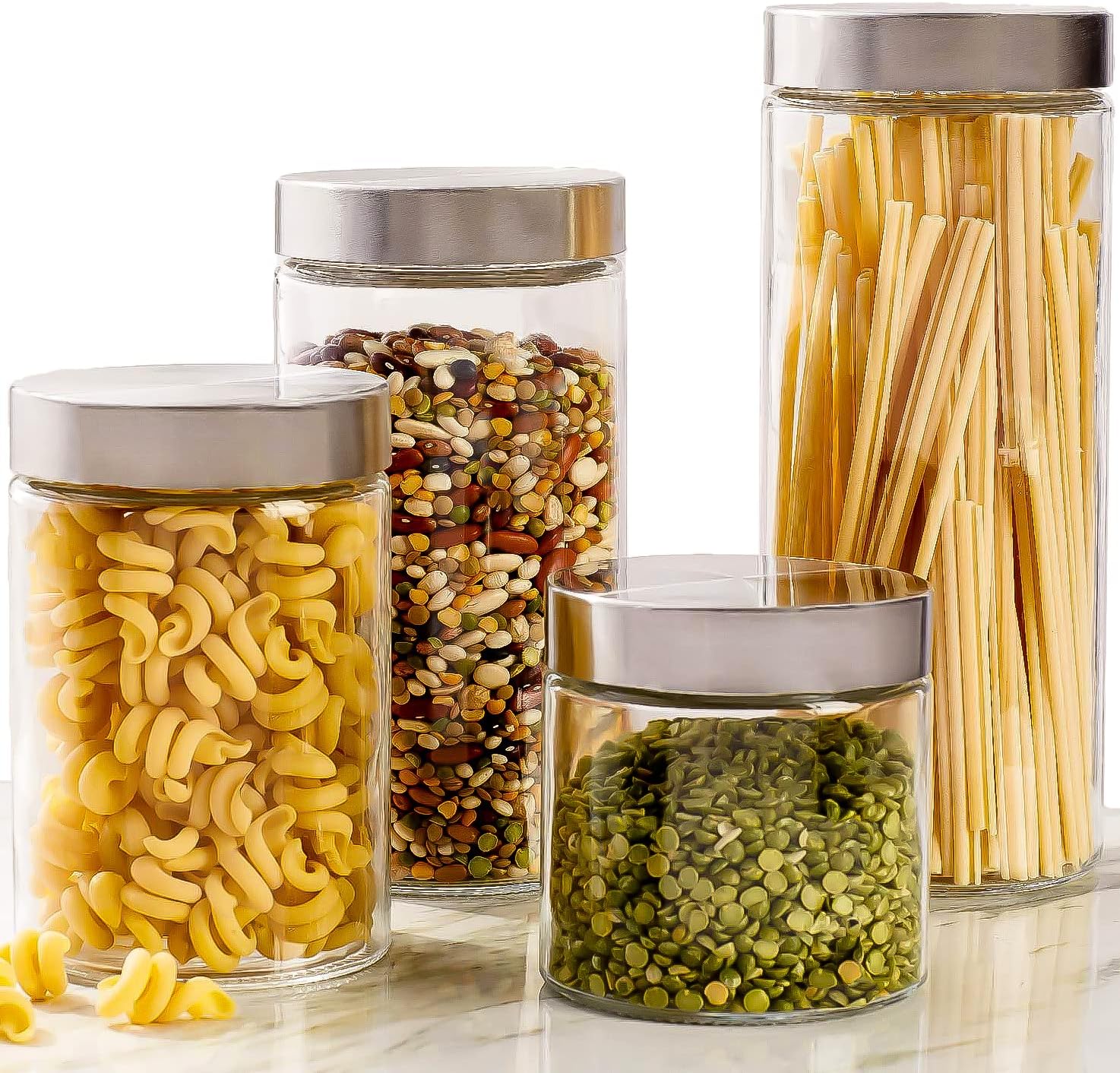 4pc Canister Sets for Kitchen  - огляд і ціна Set Food Storage