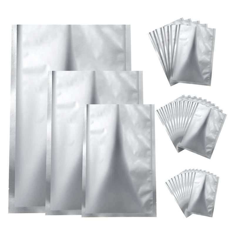 ABJI-50 Pieces 3 Sizes Mylar A - огляд і ціна Food Storage In Mylar Bags