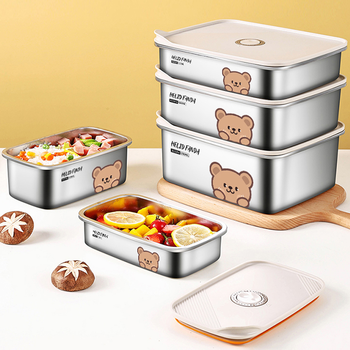 304 Stainless Steel Food Stora - огляд і ціна Food Storage With Dividers