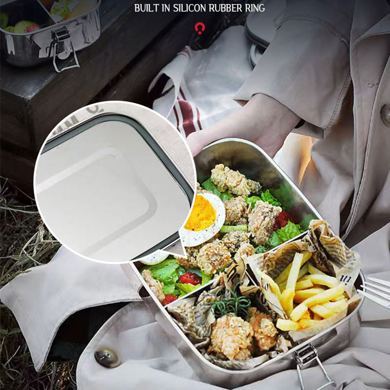 304 Stainless Steel Square Lun - огляд і ціна Food Storage Kits
