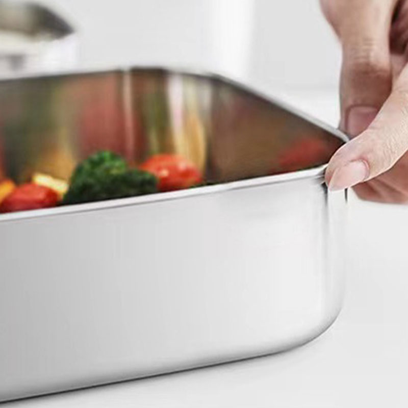 304 Stainless Steel Square Lun - огляд і ціна Food Storage Kits