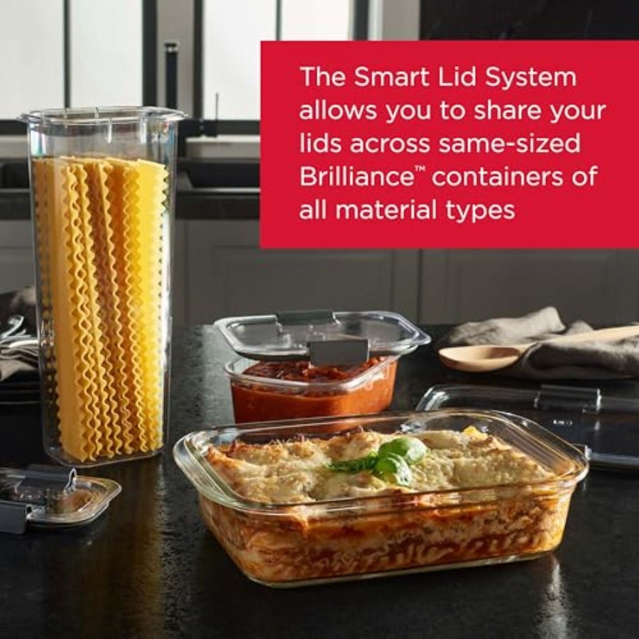 Brilliance Glass Food Storage  - огляд і ціна Set Food Storage