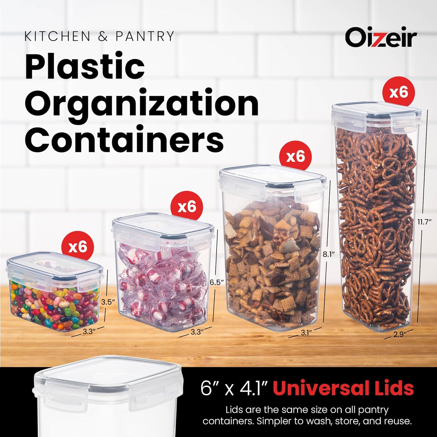 Airtight Food Storage Containe - огляд і ціна Set Food Storage