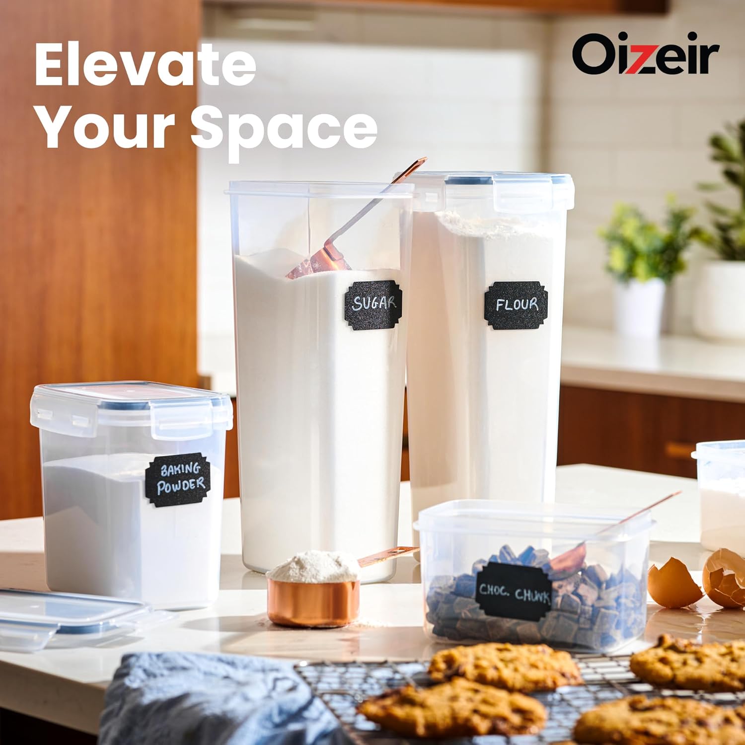 Airtight Food Storage Containe - огляд і ціна Set Food Storage