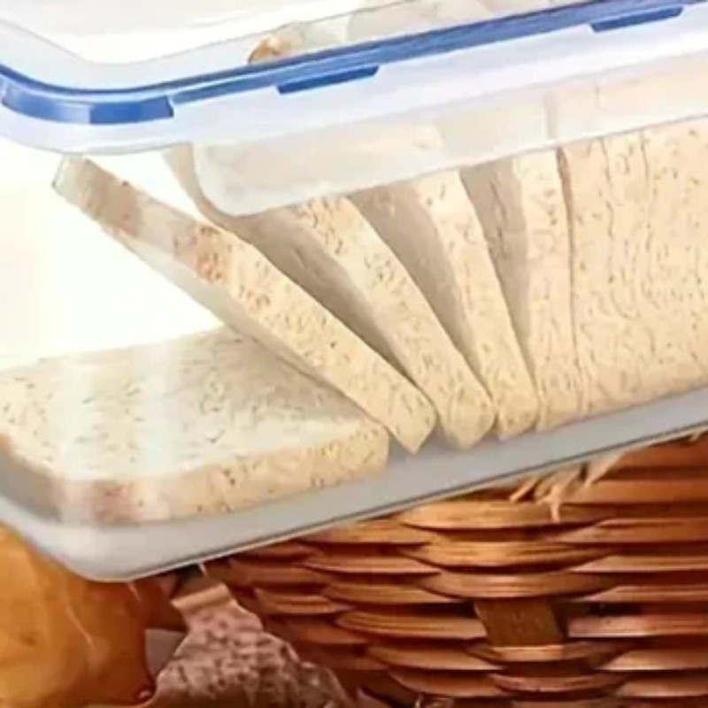 Plastic Bread Storage Box Airt - огляд і ціна Food Storage With Dividers