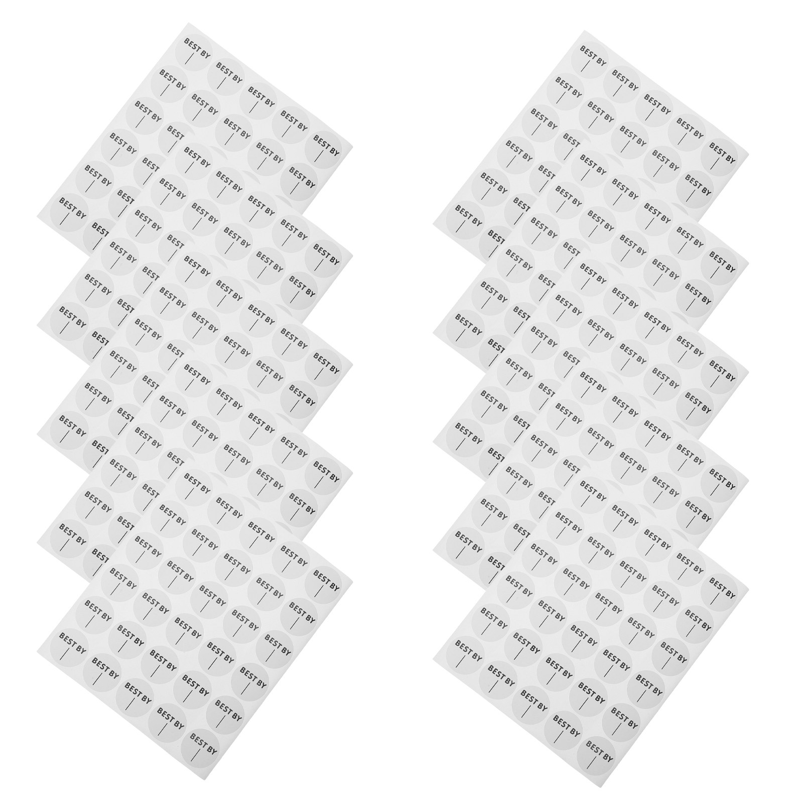 10 Sheets Shelf Life Label Exp - огляд і ціна Food Storage Food Safety