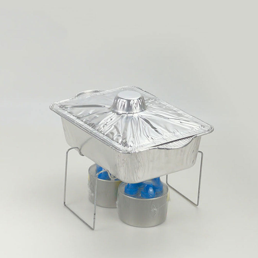 3Pcs Tinfoil Pots Aluminum Foi - огляд і ціна Food Storage Aluminum Containers