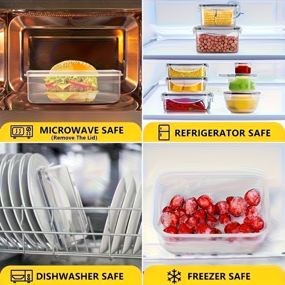 Set BPA-Free Airtight Food Con - огляд і ціна Food Storage Freezer Containers