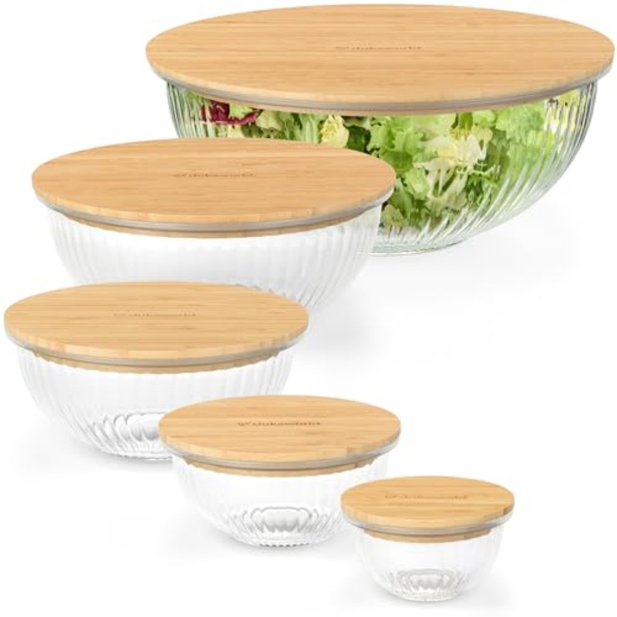 Stackable Space-Saving Set of  - огляд і ціна Food Storage Stainless Steel