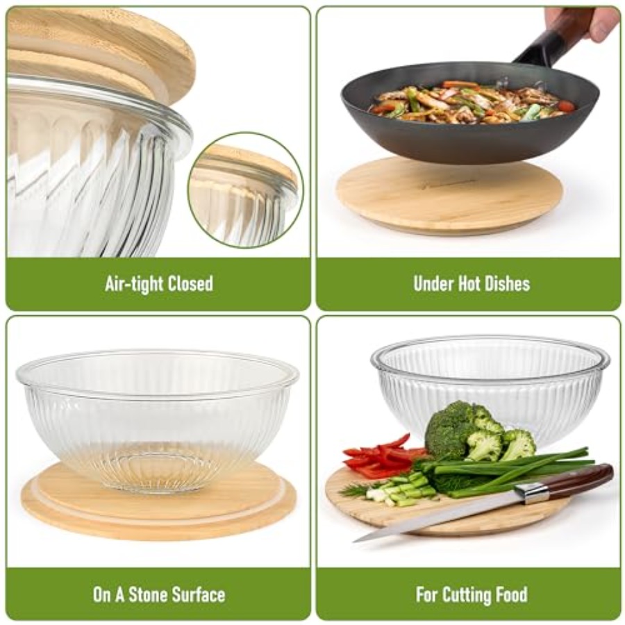 Stackable Space-Saving Set of  - огляд і ціна Food Storage Stainless Steel
