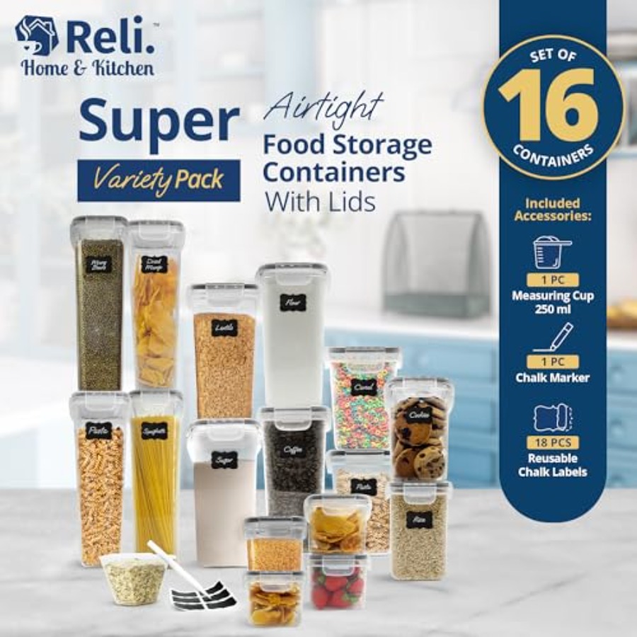 Airtight Food Storage Containe - огляд і ціна Food Storage Pantry