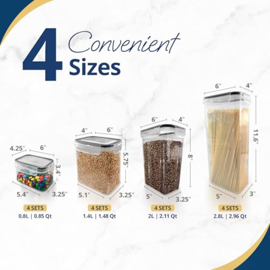 Airtight Food Storage Containe - огляд і ціна Food Storage Pantry