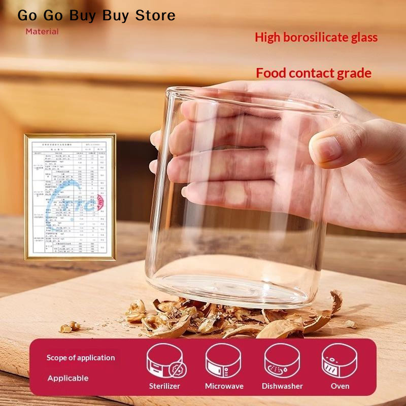 【ST】1Pc 240/400ML Glass Food S - огляд і ціна Food Storage With Glass Lids