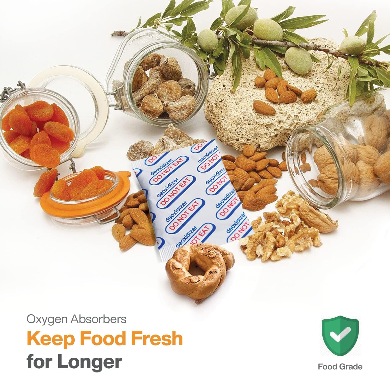 1000cc Oxygen Absorbers (50 Pa - огляд і ціна Food Storage For Long Term