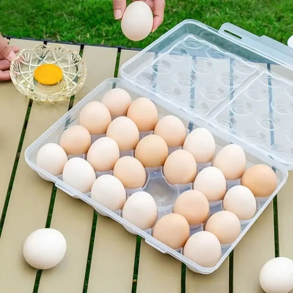 Plastic Egg Storage Box Anti-c - огляд і ціна Food Storage With Dividers