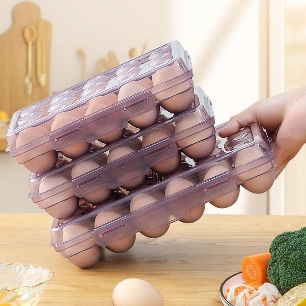 Plastic Egg Storage Box Anti-c - огляд і ціна Food Storage With Dividers