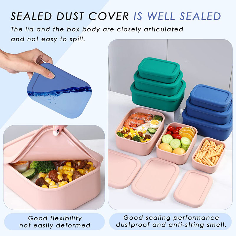 Leak-Resistant Bento Lunch Box - огляд і ціна Food Storage Kits