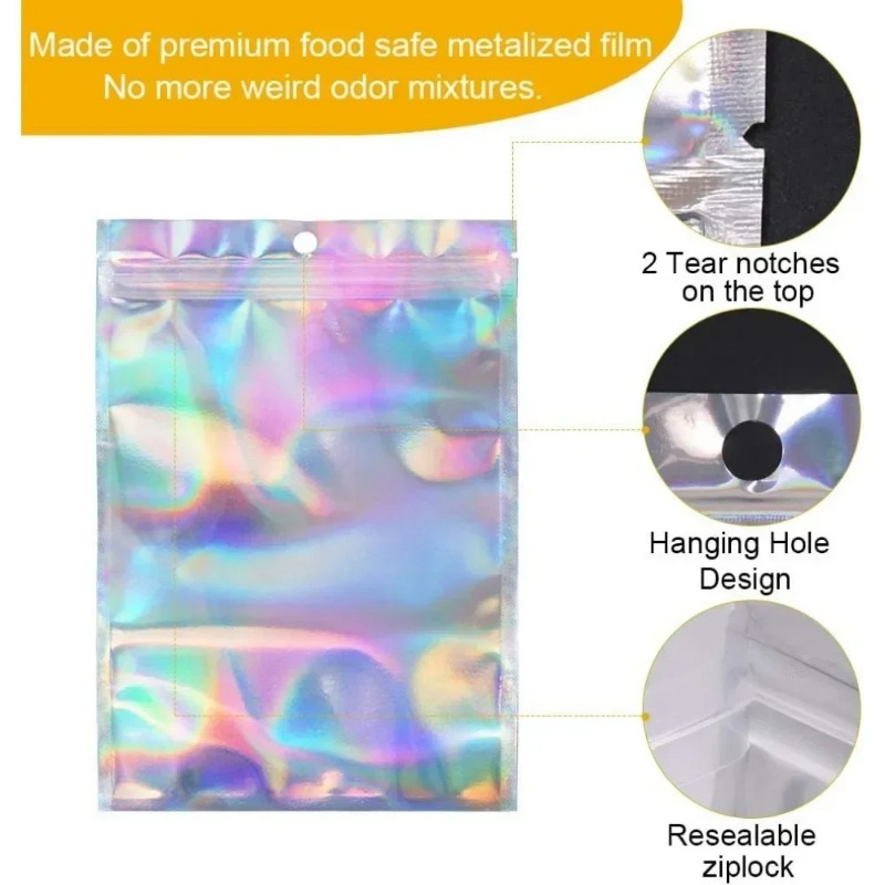 Laser Sealing Bags Holographic - огляд і ціна Food Storage Bag