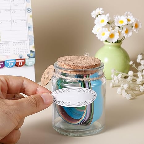 Oval Labels Blank Stickers Foo - огляд і ціна Food Storage Jar Labels