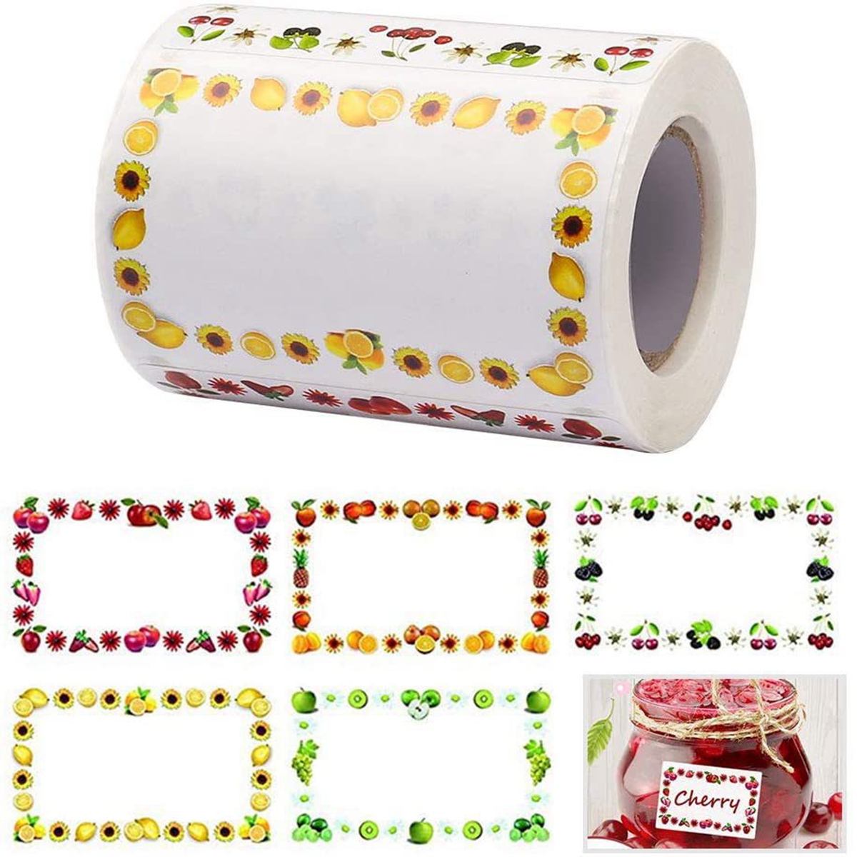 250Pcs Rectangle Canning Label - огляд і ціна Food Storage Jar Labels